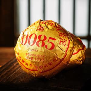 ชาผู่เอ๋อร์สุก 0085 แบรนด์ Lancang Ancient Tea รุ่น 11 ปี 2022