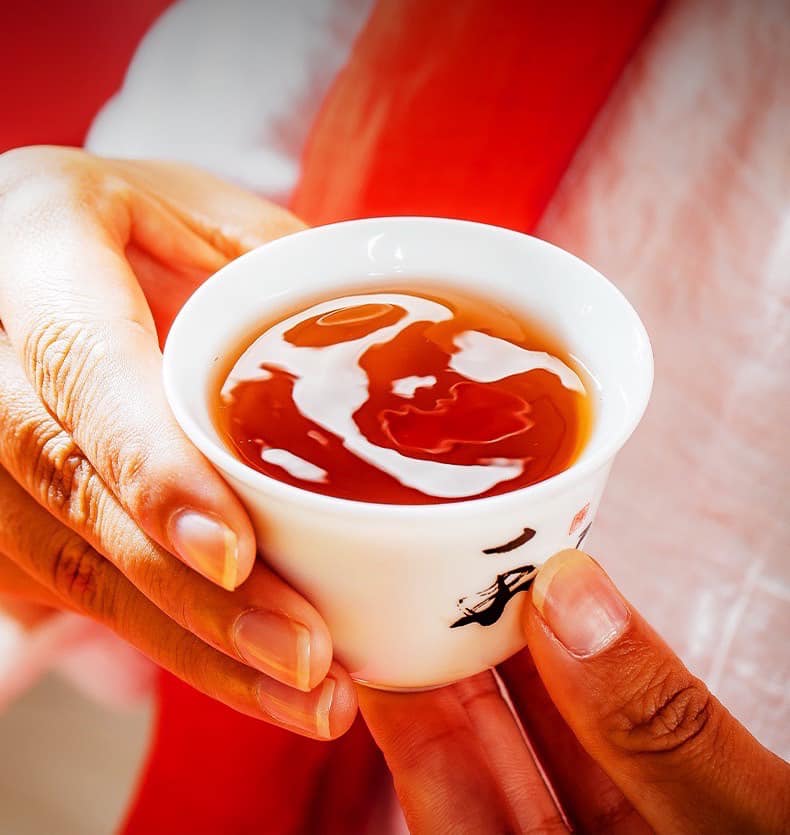 ชาผู่เอ๋อร์สุก 2022 Chinese Zodiac Tea Lucky Tiger