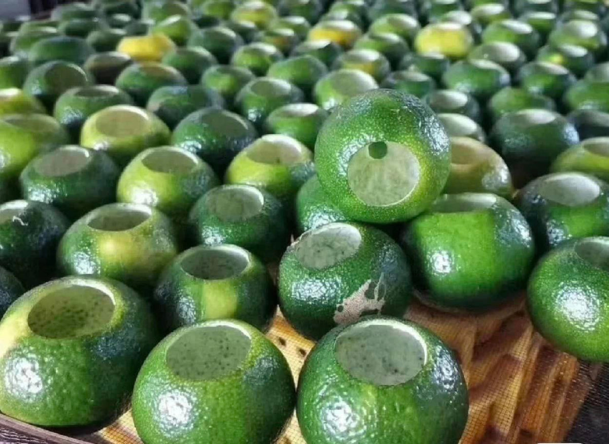 กานผู่ชา (Ganpu cha) หรือชาผู่เอ๋อร์สุกในผลส้ม (Mandarin orange peel Pu’er)
