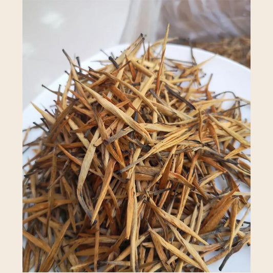 ชาดำยูนนาน เข็มทองคำ Fengqing Golden Needle🍃