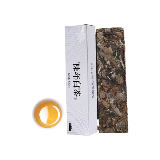 🍃【Yunnan Aged White Tea】ชาอัดแท่ง 300 กรัม｜ชาขาวเหมิงไห่｜วัตถุดิบสิบสองปันนา｜เพียง 290 บาท/ชิ้น｜ลิ้มรสความงามของยูนนาน🍃